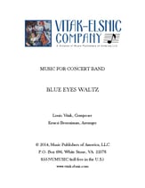 Blue Eyes Waltz Concert Band sheet music cover